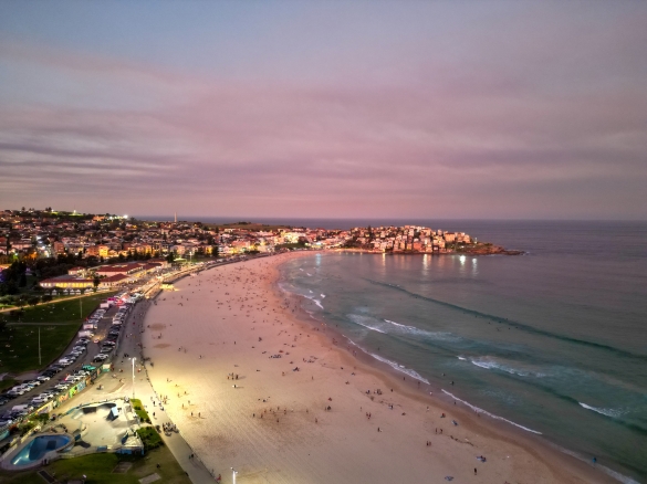 Bondi Beach at Sunset